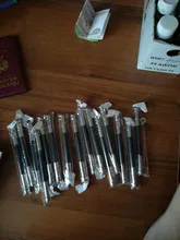 1/3/ 5/10 piezas lápiz extensiones de metal de doble cabeza dibujo lápiz extensión de 13cm sostenedor de la pluma de acero inoxidable caja de lápiz