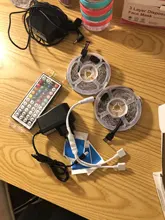 Tape Diode Led-Light Rgb Strip Ir-Controller-Adapter Flexible Ribbon Stripe 5050 2835