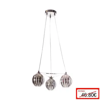 

Pendant lamp Cage 3l Chrome