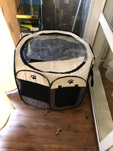 Big-Tent Playpen Fence Puppy-Kennel Dog-House Cage Dog Pet Folding Durable Outdoor Octagon