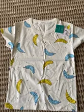 Camiseta de algodón de manga corta con dibujos animados para niños y niñas, ropa para bebés, Tops para niños pequeños, novedad de 2020