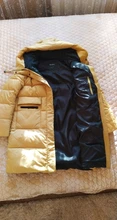 Women Jacket Collection Winter Parka Windproof Coat-Length New MIEGOFCE Contrast-Design