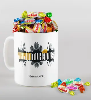

Personalized Making Engineer Mug and Haribo Candy Gift Seti-2