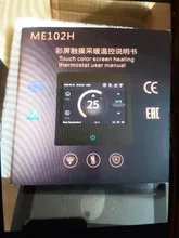 AVATTO-termostato inteligente con WiFi, controlador de temperatura de calefacción con pantalla táctil LED Celsius/fahrenheed, funciona con Alexa y Google Home