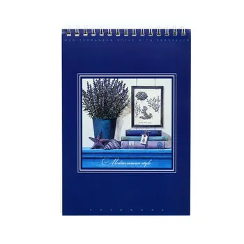 

С4172-33 notepad on the comb A5, 40l. 'Лаванда'