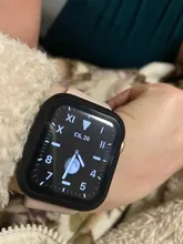 Cristal + funda para apple watch, Protector de pantalla templado de 44mm, 40mm, 42mm y 38mm, accesorios para apple watch series 6, 5, 4, 3