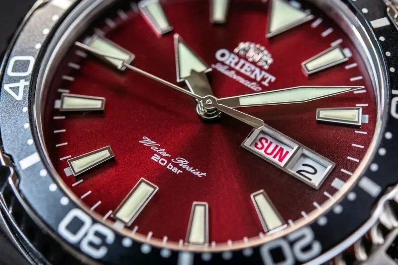 Orologio automatico da uomo Orient Kamasu RA-AA0003R quadrante rosso Mako  III diving cinturino in acciaio vetro zaffiro - AliExpress Watches