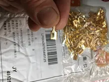100pcs H62 Brass Tinned 6.3mm 4.8mm Automotive Connector Female Male Terminals  E6.3B