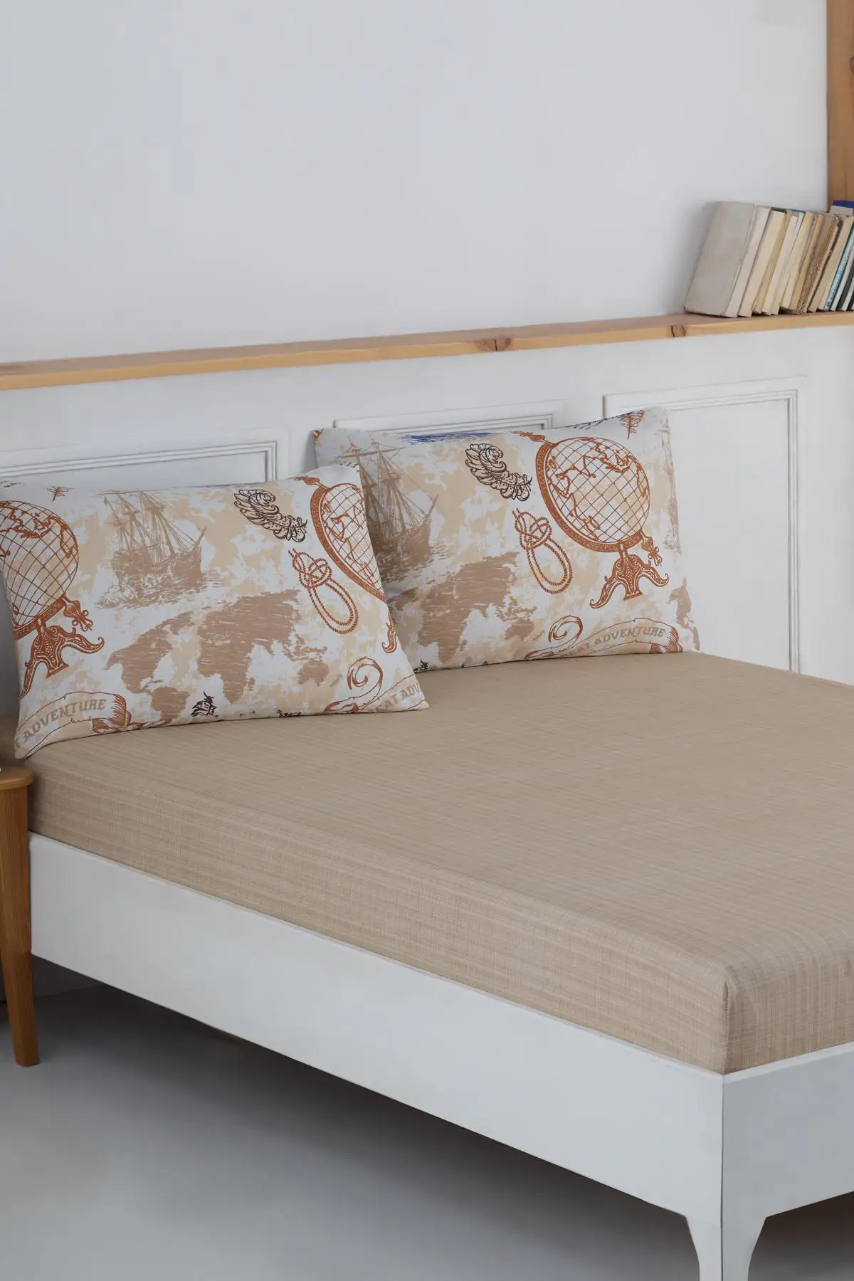 

Tek Personality Fitted Bed Sheet Set | Marine