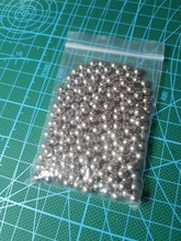 Bola de rodamiento de diámetro de acero inoxidable, suministros de tiro de precisión, Paintball 2mm 3mm 4mm 5mm 6mm 50 Uds. 200 Uds.