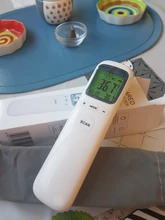 Termómetro infrarrojo Digital para la frente, herramienta de medida de la fiebre sin contacto para bebés y adultos