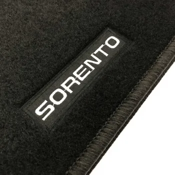 

Kia Sorento 5 seater mats (2009 - 2012) custom Logo