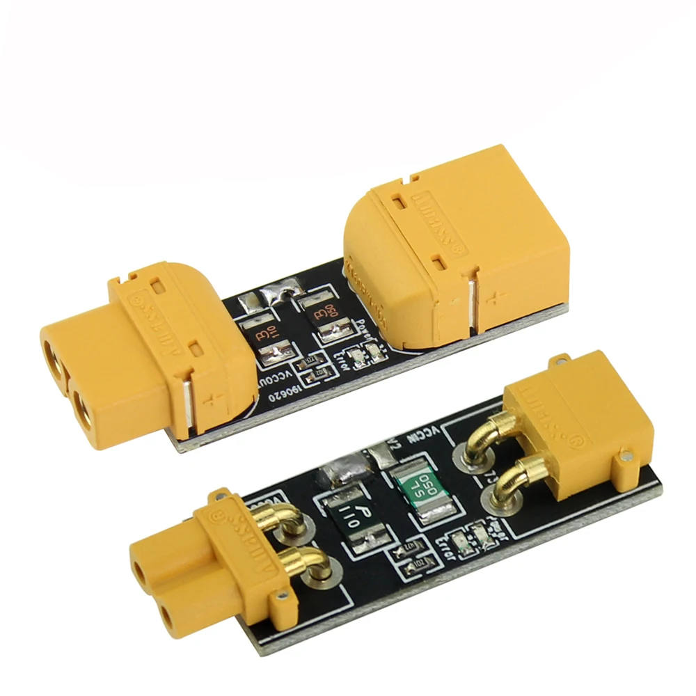 

1-6S 33V Amass XT30/XT60 Smoke Stopper Connecting Line Short Tester Circle Breaker For RC Models