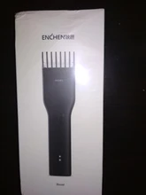 ENCHEN-cortadora de pelo eléctrica para hombres y niños, afeitadora inalámbrica recargable por USB con peine ajustable