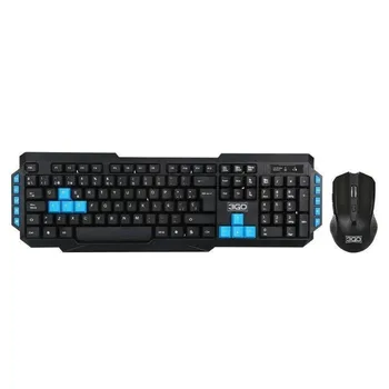 

Wireless keyboard and mouse 3go combodrilew2 -105 keys + 10 multimedia mouse 3 buttons 1000dpi - 2.4ghz - win/mac