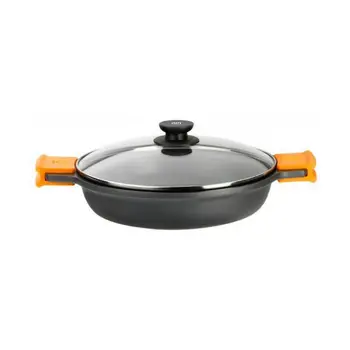 

Casserole with glass lid BRA EFFICIENT 0,8 L Aluminium (ø 16 cm)