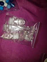 Cadena de chupete de plástico transparente para bebé, abrazadera redonda resistente de plástico, tamaño de 25mm, clip de soporte de boquillas de chupete, 5 uds