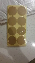 Pegatinas Vintage de marca Kraft para manualidades, sobres adhesivos hechos a mano, sello adhesivo de sello, color blanco, varios, 100 Uds.