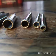 Juego de brocas con revestimiento de diamante Hss, brocas de perforación para azulejos, mármol, vidrio y cerámica, herramientas eléctricas de 6mm-30mm, 10 Uds.