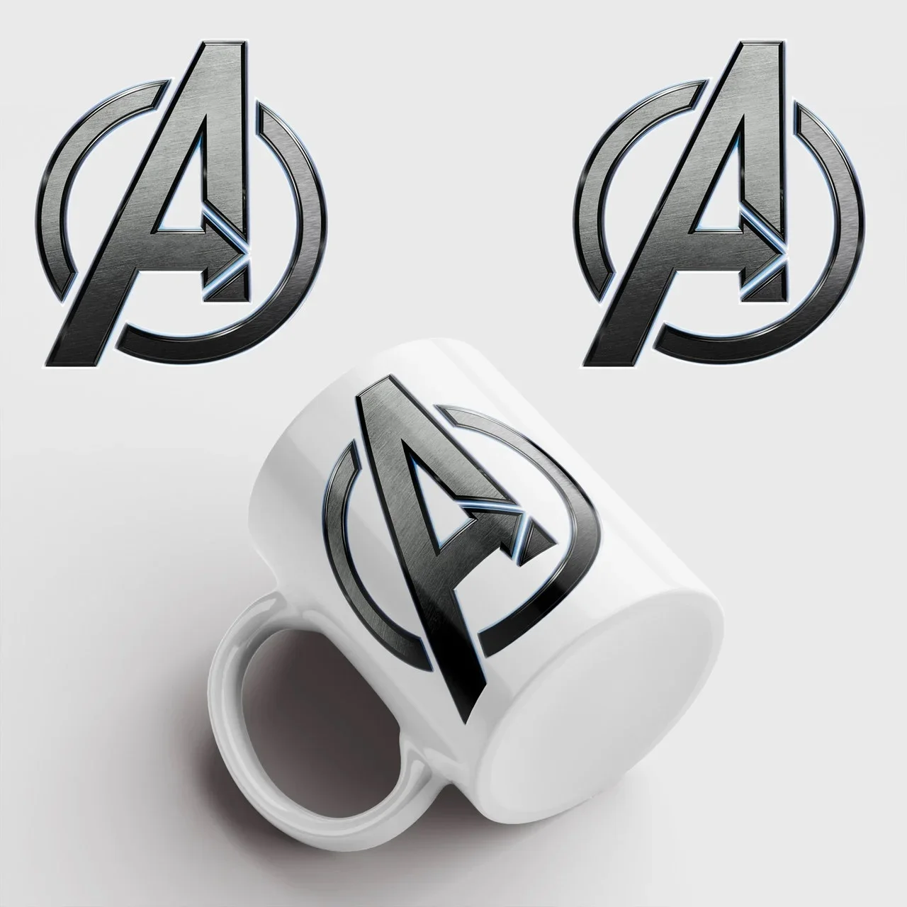 Сувенирная Керамическая кружка Мстители Avengers Iron Man Прикольная чашка в подарок