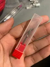 HYTOOS-brocas de diamante de llama de Tornado, cortadores para manicura rotativa de 3/32 pulgadas, accesorios de taladro en espiral, 1 ud.