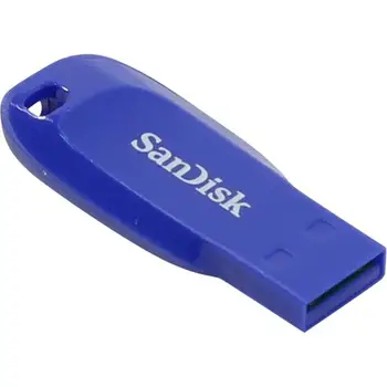 

Sandisk Cruzer Blade USB 32 GB flash drives USB Type A 2.0 Blue