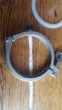 1.522.533.54Stainless Steel Sanitary Tri Clamp Clamps Clover for Ferrule SS304