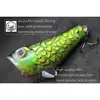 wLure 5.1cm 7.8g Small Size Popper with Red Mouth Twitch Lure #8 Hooks Assort Colors Topwater Surface Fishing Lure T620 ► Photo 3/6