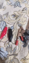 Cable Charging-Clamp Crocodile-Clip Clamp-Length Plastic-Handle Lead-Test Metal Insulated