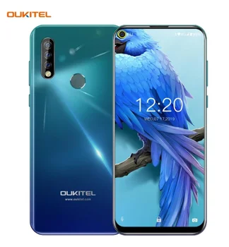Перейти на Алиэкспресс и купить OUKITEL C17 Pro смартфон 4G Оперативная память 64G Встроенная память 6,35 ''android 9,0 Octa Core LTE тройной Камера Face ID отпечатков пальцев мобильный телефон