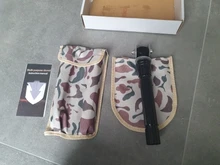 Pala y azadón militar plegable multifunción, 67cm, herramientas de jardín al aire libre, equipo de Camping, herramienta de excavación de Seguridad de Defensa