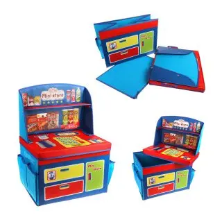 

Basket for Toys "shop" 40x30x28/55 cm our toy