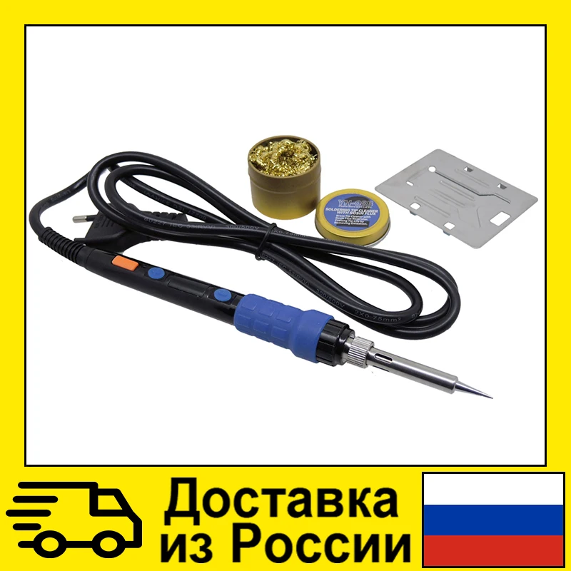Soldering iron W.E.P 928d ESD C LED display 90-480c tip 900 m | Инструменты