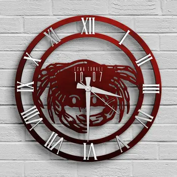 

Personalized Crab Zodiac Design Wooden Wall Clock-Model A3