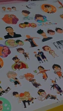 10 50 100 unids/pack Japón Anime de dibujos animados Anime tee pegatinas estética portátil bicicleta guitarra Skateboard impermeable adhesivo