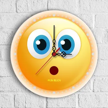 

Personalized Emoji Design Wooden Wall Clock (30 cm.)-9