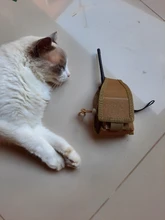 Bolsa de nailon 1000D para exteriores, bolsa de bolsillo para walkie-talkie de Radio, deportes tácticos, Molle