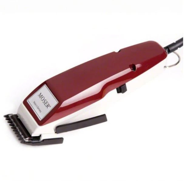 Moser 1400 Mini Hair Clipper Professional Barber Classic Corded Red