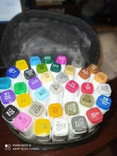 Rotuladores de Arte de doble punta, 12/48/80 colores, dibujo de acuarela, pintura, bolígrafos de alcohol para artista, marcadores para Manga, suministros escolares