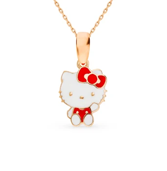 

Silver Pendant with enamel sunlight