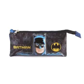 

BATMAN Case portatodo with three compartments for your belongings. The two pockets External open back with zipper