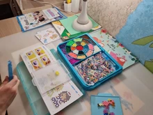 Juego de cuentas mágicas de agua DIY, juguetes para niños, moldes para formas de animales manualidades, rompecabezas, juguetes educativos para niños, niño y niña