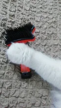 Cepillo para mascotas cepillado de pelo de plástico automático herramienta de eliminación de perro gato peine de pelo suelto para caras de mascotas boquilla de piel aseo azul, rosa, naranja