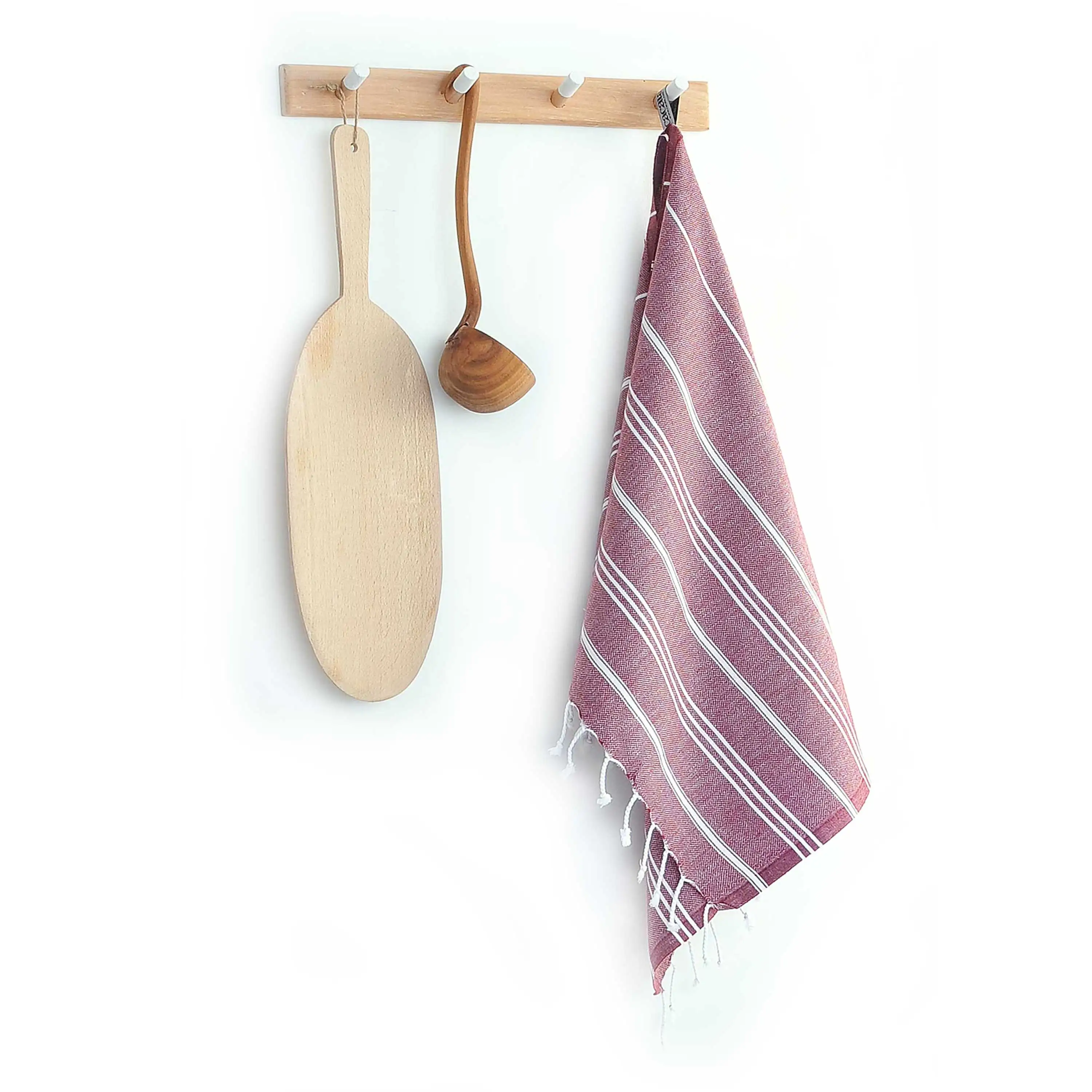 

CACALA Turkish Hand and Face Peskir Towels with Hanging Loop-Kitchen Bath Head Gym-%100 Cotton Softly 60x90Cm(23"x35") 110 Gr