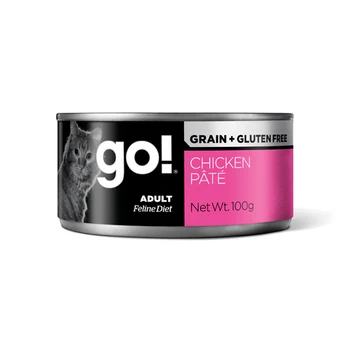 

GO! Via canned food grain with chicken for cats (GO! Grain free chicken pate CF) 0,1 kg x 6 PCs