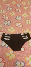 QIWN-bragas deportivas sin costuras para mujer, ropa interior Sexy con letra rosa, lencería cintura baja, Tanga de Yoga