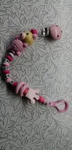 Dummy Clip Pacifier-Clips Baby Nipples Children Heart for Cartoon-Dot