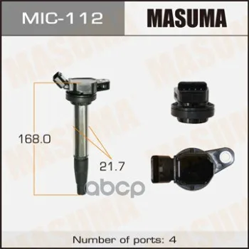 Катушка Зажигания Masuma Mic112 Masuma арт. MIC112