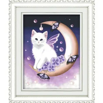 

1336 mosaic Cristal 'white cot', 40*50 cm