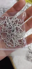 Connector Jewelry Charms Pendants-Making Heart-Link Diy Handmade Silver-Color Factory-Wholesale